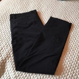 Volcom black chinos